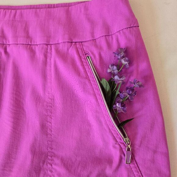 Jamie Sadock Womens Magenta Golf Skort Size 8 - Picture 4 of 9